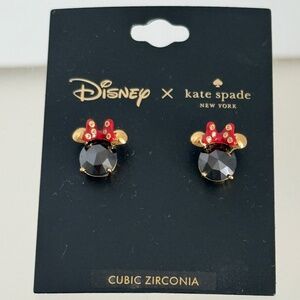 NWT Kate Spade x Disney Minnie Mouse Earrings